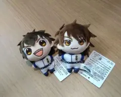 ⑮【ダイヤのA】沢村栄純＆御幸一也 ぬいぐるみマスコット 2点セット