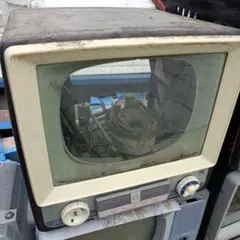 希少！！ビクター カラーTV c-3514型 ブラウン管TV 木目調 ジャンク