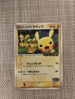 傷あり特価】ポケモンカード ポケパークのピカチュウ プロモ 043/PCG-P