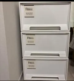 天馬　Fitts　衣装ケース　ホワイトのサムネイル