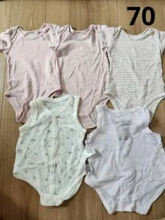 ベビー肌着5点セット 70
