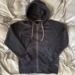 old GAP ネイビージップパーカー 裏起毛 M