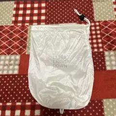 ULTRA LIGHT DOWN 収納袋 ホワイト