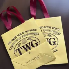 TWG Tea ショップ袋 2枚セットのサムネイル