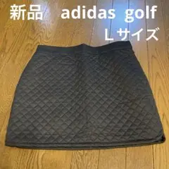 新品adidas アディダスキルトウィンドスカート黒　中綿防風撥水　14300円