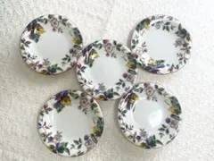 KENZOケンゾー小皿　ケーキ皿　プレート5枚セット　レトロポップ　未使用