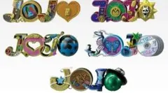 ジョジョの奇妙な冒険 一番くじ H賞 ロゴ LOGO 6点セット セミコンプ
