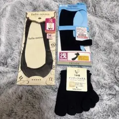 tutu anna 黒 Mサイズ ソックス他