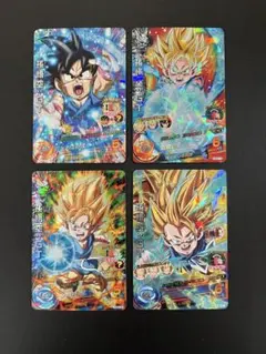 ドラゴンボールGT 孫悟空　カード　旧弾　レア　4枚セット　スーパー