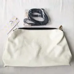 【新品】D.KELLY ホワイト ショルダーバッグ