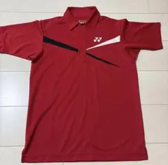 未着用　YONEX ヨネックス バドミントンポロシャツ レッド SSサイズのサムネイル