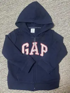 GAP フルジップ パーカー 18-24ヶ月 ネイビー　90