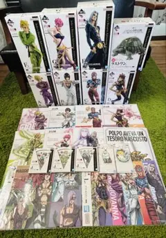 【新品未開封】一番くじ 5部 MASTERLISE フィギュアコンプ　下位賞付き 新品未開封】一番くじ GOLDEN WIND フィギュア コンプ 下位賞付き