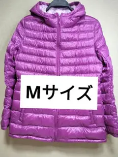 処分ユニクロUNIQLO フード付き 軽量ライトダウンジャケット M長袖 ②