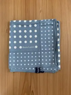 RalphLauren ドット柄　シルクスカーフ