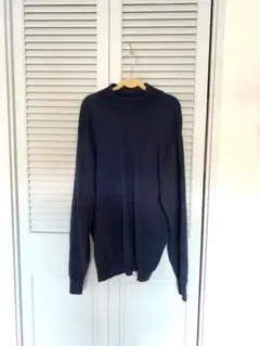 【希少】jos.a.bank ハイネック ネイビー ハイゲージニット セーター