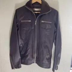 JOEY 本革 レザージャケット シングルライダース ブラウン