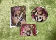 ミュージカル刀剣乱舞 十周年 博覧会 村正 缶バッジとランダムカードとクリップ