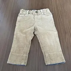 コーデュロイ ベージュパンツ 80cm