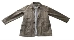 Eddie Bauer エディーバウアー ベージュ ミリタリージャケット