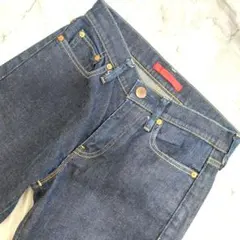 極美品 REDCARD シンクロニシティ 24 濃紺 ジーンズ デニム