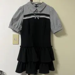 evelyn ドッキングティアードワンピース op