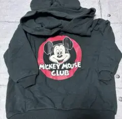ミッキー耳付きフードパーカー 90