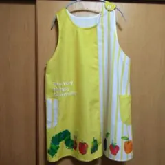 学研　はらぺこあおむし　保育士エプロン　M-L