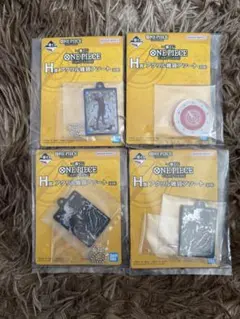 一番くじ ワンピース H賞 アクリル雑貨アソート 4点セット サンジ　グザン