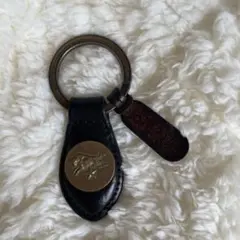 IL BISONTE レザー キーホルダー 黒
