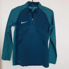 Nikeハーフジップトレーニングウェア ダークティールジュニアサイズM(140)