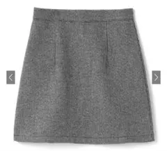 インパン付き千鳥格子チェック台形スカート