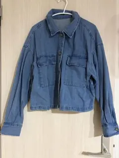 GU デニムブルー カジュアルジャケット S