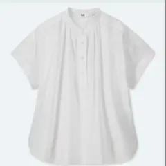 UNIQLO ソフトコットンシアサッカーブラウス