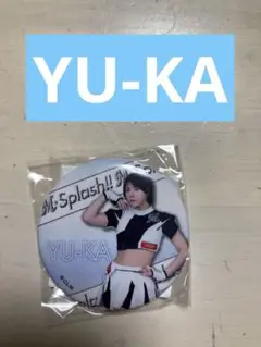 【新品】千葉ロッテマリーンズ　Mスプラッシュ YU-KA 缶バッジ