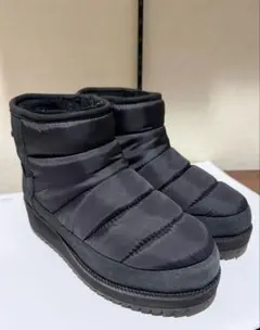 UGG ブラック ムートンブーツ スノーブーツ リッジミニ Rigde mini