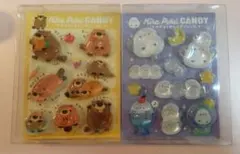 キラぷくキャンディシール 動物シール2セット
