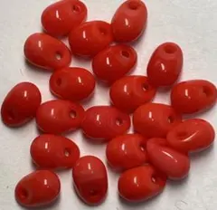 1593-8 チェコヤブロネックス　ドロップ4x6mm