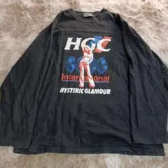 HYSTERIC GLAMOUR HGC ロングスリーブ Tシャツ ヒスガール