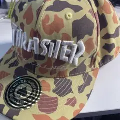 Thrasher 迷彩キャップ