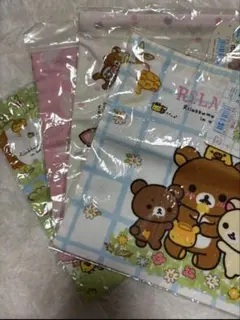 ★新品未開封★リラックマ巾着　4枚セット【2014年2枚　2016年2枚】