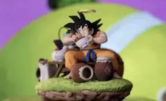 ドラゴンボール 悟空 超サイヤ人3 龍拳爆発フィギュア ガレージキット