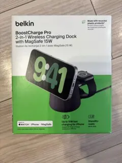 Belkin 2 in 1 MagSafe充電器