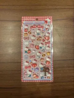 ボンボンドロップシール　ハローキティ　赤