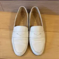 【定価3万】Luca Grossi ホワイトローファー