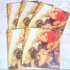 あんスタ　中国　色紙　月永レオ　レオ　５枚セット　セット⑨