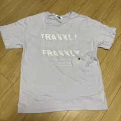 ロゴプリント Tシャツ ライトパープル L/160のサムネイル