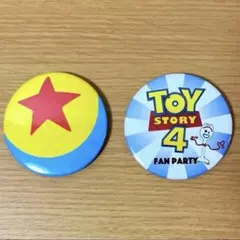 ピクサーボール、トイストーリー4 缶バッジ