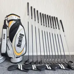 ②美品❗️超豪華❗ブリヂストン/Newing 初心者用 メンズ ゴルフクラブセット