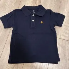 【3歳/95〜100サイズ】GAP baby ポロシャツ ネイビー くま 半袖